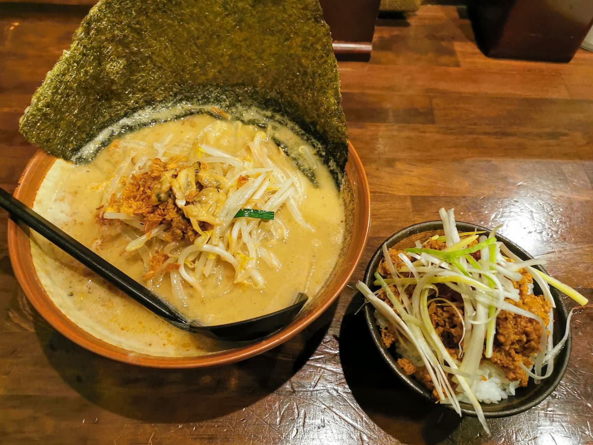 14江戸前味噌とミニジャージャー丼.jpg 14江戸前味噌とミニジャージャー丼