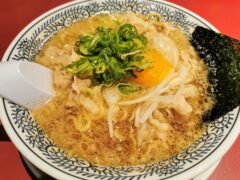 丸源ラーメン熊本上京塚店｜熊本県熊本市｜肉そば
