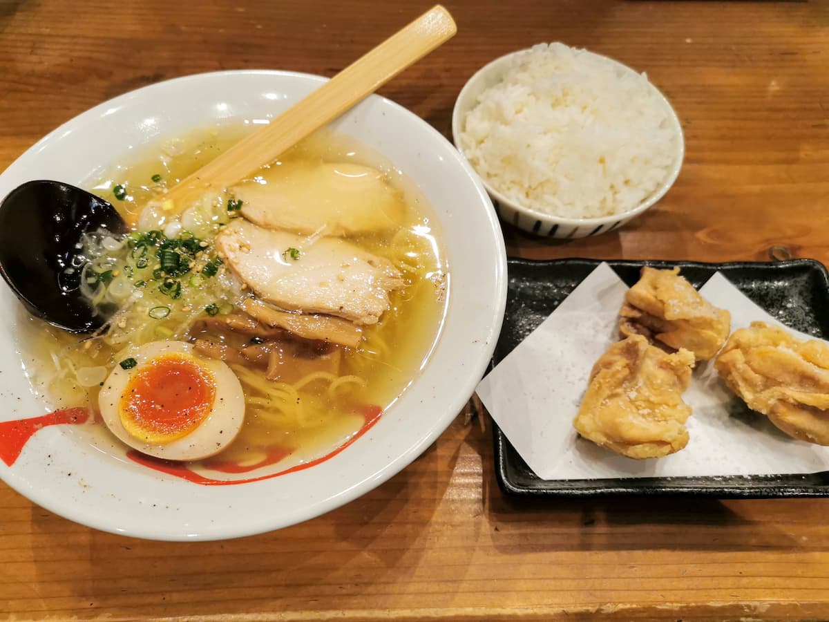 13至極の塩ラーメンからあげセット.jpg 13至極の塩ラーメンからあげセット