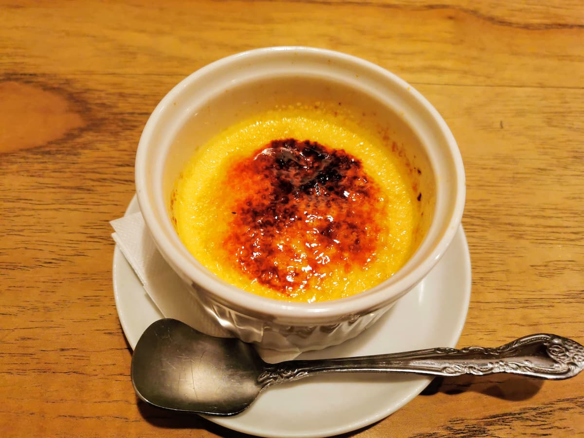 20手作りクリームブリュレ