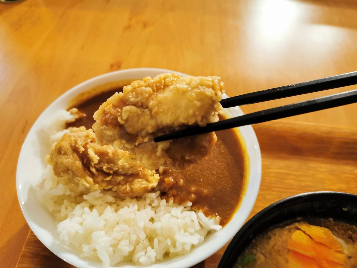 18ミニ唐揚げカレー