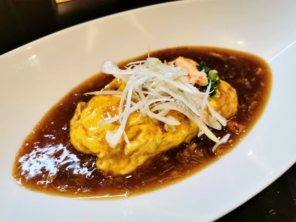 17カニあんかけ玉子焼き.jpg 17カニあんかけ玉子焼き